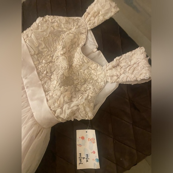 🌸NEW Girl”s Formal Dress size 14 a 16 Pink .. Super Cute! - Picture 10 of 15